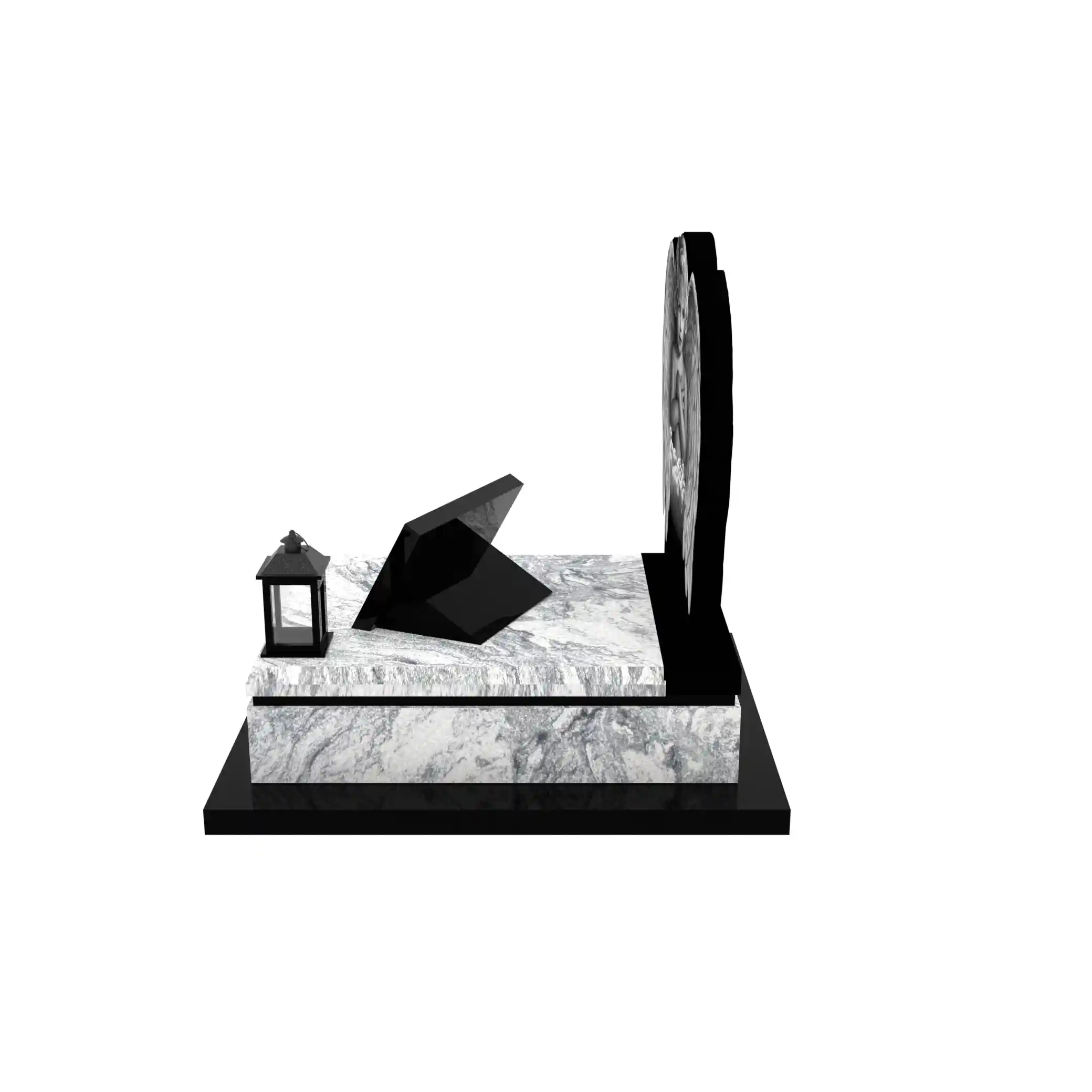 Nagrobek dla dziecka z granitu D 52+360 – photo №3