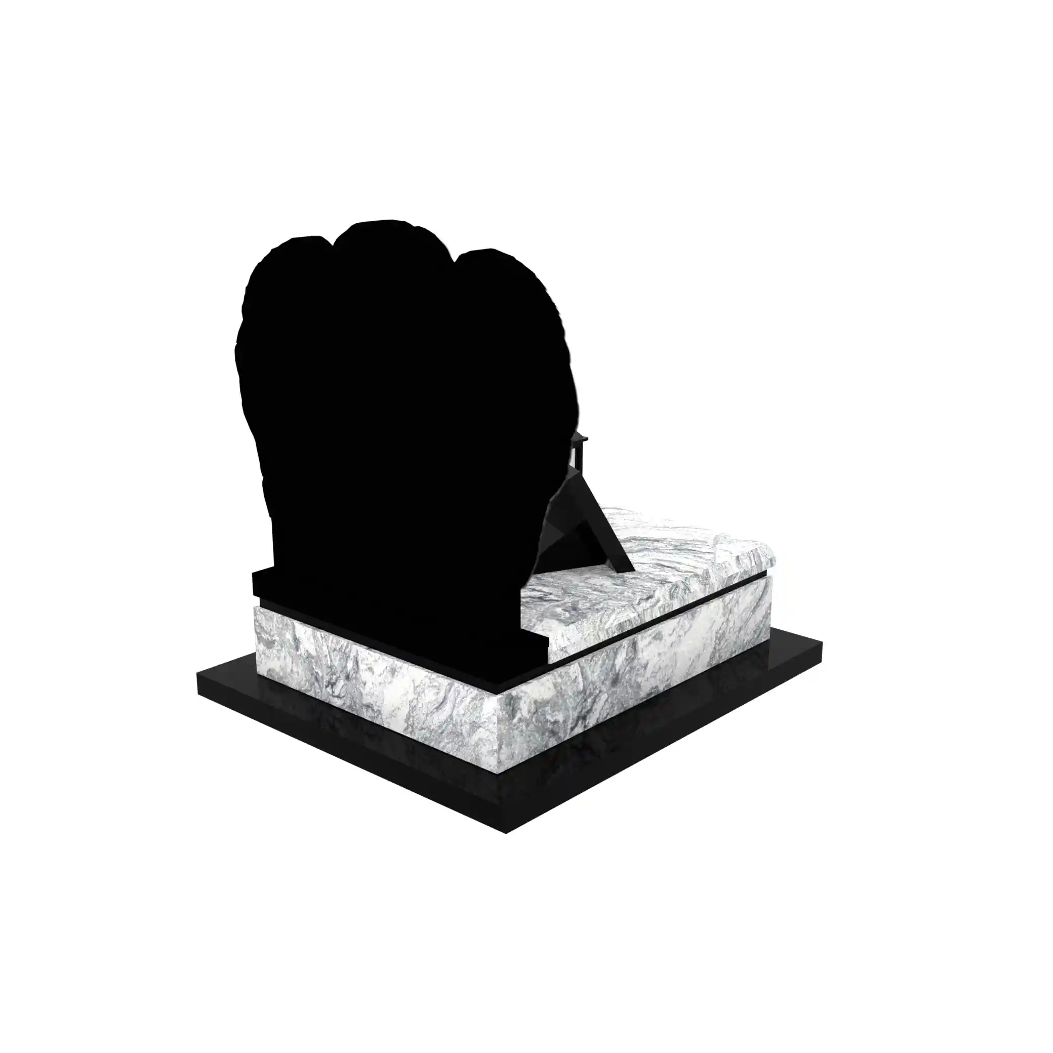 Nagrobek dla dziecka z granitu D 52+360 – photo №7