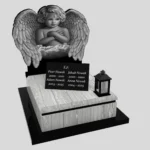 Nagrobek dla dziecka z granitu D 52 zdjęcie 31