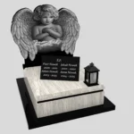 Nagrobek dla dziecka z granitu D 52 zdjęcie 35