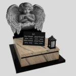 Nagrobek dla dziecka z granitu D 52 zdjęcie 41