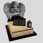 Nagrobek dla dziecka z granitu D 52 zdjęcie 42