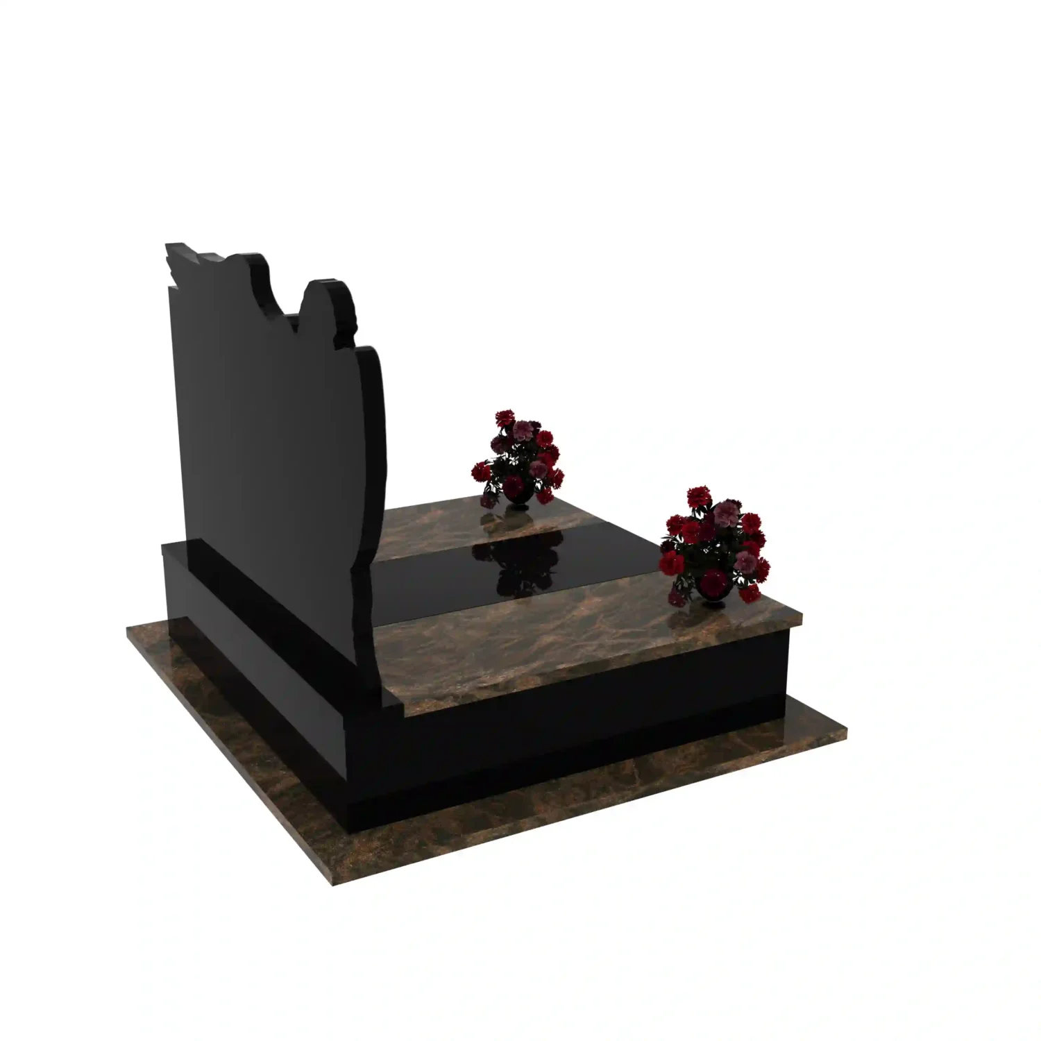 Nagrobek podwójny z granitu CK 100+360 – photo №8