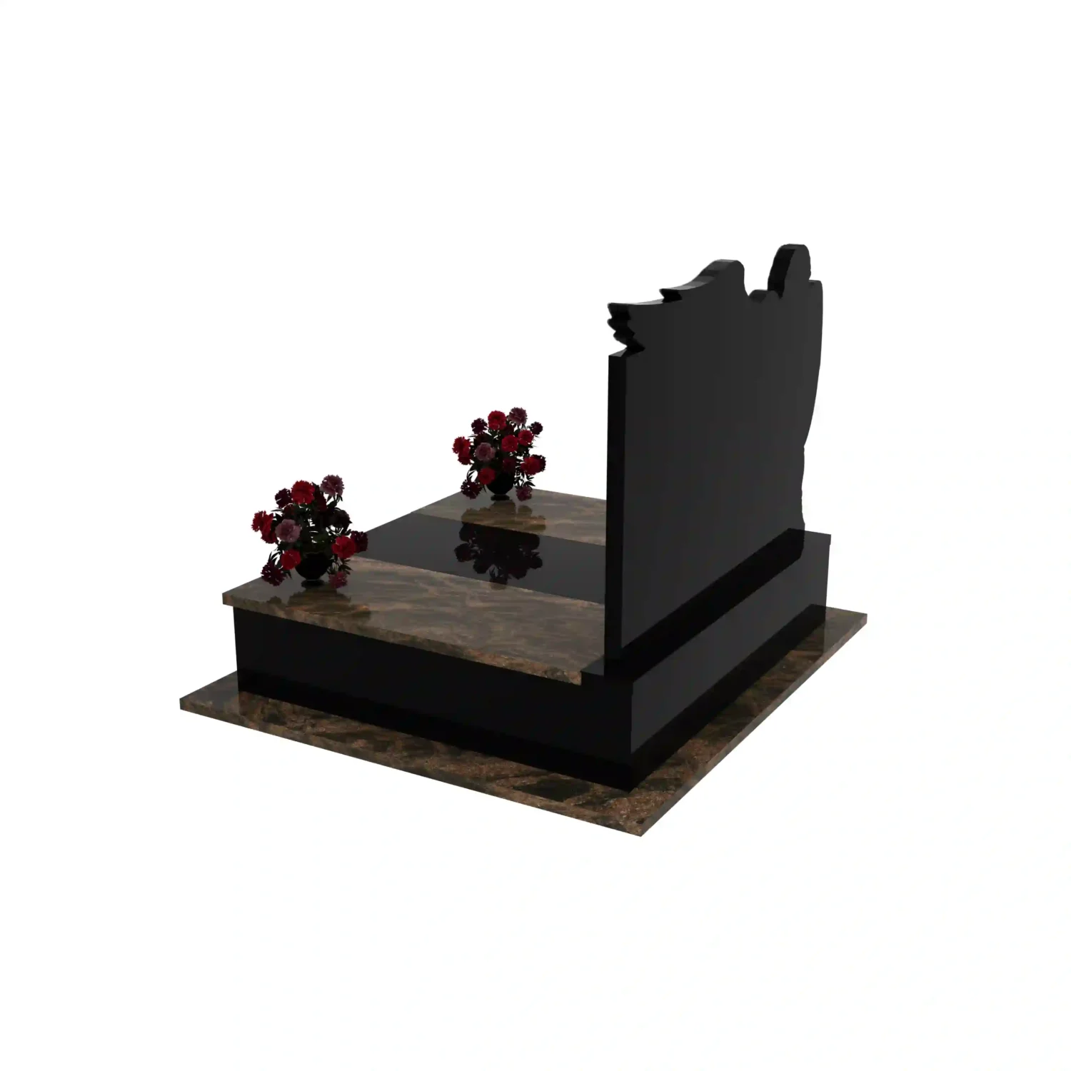 Nagrobek podwójny z granitu CK 100+360 – photo №4