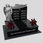 Nagrobek podwójny z granitu CK 100 zdjęcie 33