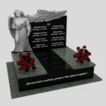 Nagrobek podwójny z granitu CK 100 zdjęcie 38