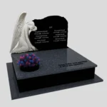 Nagrobek podwójny z rzeźbą anioła CK 103 zdjęcie 32