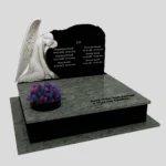 Nagrobek podwójny z rzeźbą anioła CK 103 zdjęcie 39