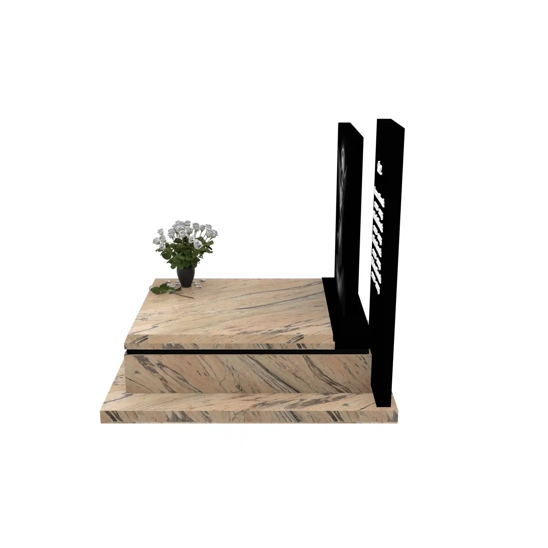 Nagrobek dla dziecka z granitu D 62+360 – photo №3