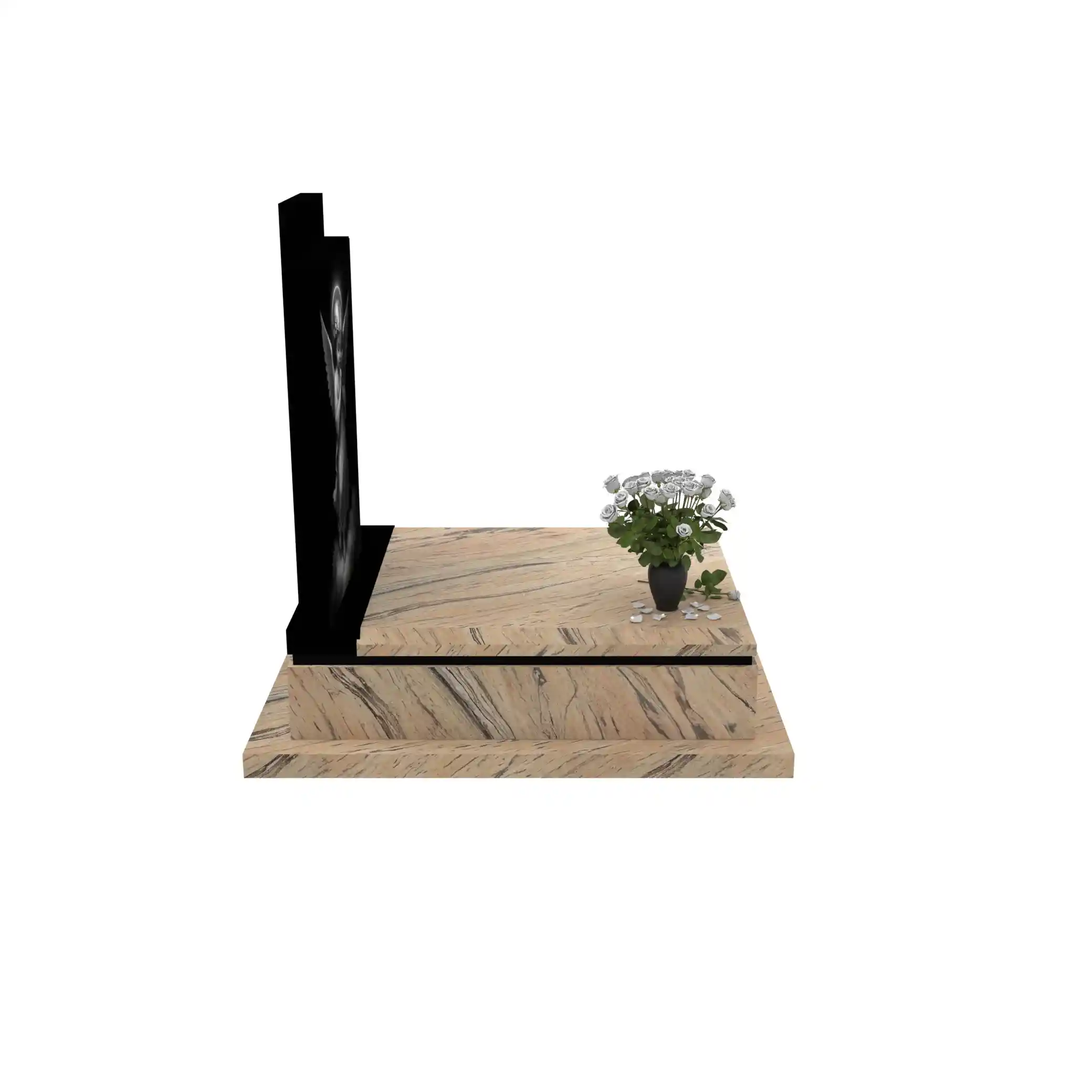 Nagrobek dla dziecka z granitu D 62+360 – photo №9