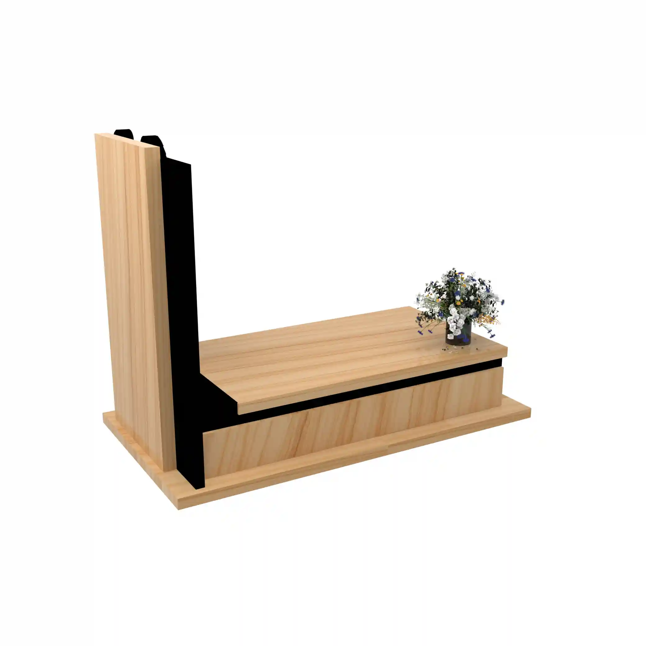 Nagrobek pojedynczy z granitu CK 137+360 – photo №8