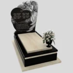 Nagrobek pojedynczy z granitu CK 136 zdjęcie 30