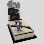 Nagrobek pojedynczy z granitu CK 138 zdjęcie 30