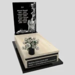 Nagrobek pojedynczy z granitu CK 144 zdjęcie 30