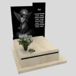 Nagrobek dla dziecka z granitu D 62 zdjęcie 30