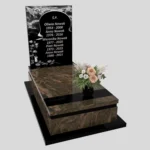 Nagrobek pojedynczy z granitu CK 133 zdjęcie 31