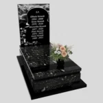 Nagrobek pojedynczy z granitu CK 133 zdjęcie 32