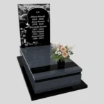 Nagrobek pojedynczy z granitu CK 133 zdjęcie 33