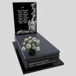 Nagrobek pojedynczy z granitu CK 144 zdjęcie 32