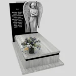 Nagrobek pojedynczy z granitu CK 137 zdjęcie 34