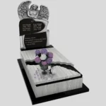 Nagrobek pojedynczy z granitu CK 138 zdjęcie 34