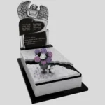 Nagrobek pojedynczy z granitu CK 138 zdjęcie 35