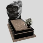 Nagrobek pojedynczy z granitu CK 136 zdjęcie 36