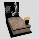 Nagrobek pojedynczy z granitu CK 130 zdjęcie 33