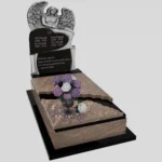 Nagrobek pojedynczy z granitu CK 138 zdjęcie 36