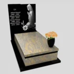 Nagrobek pojedynczy z granitu CK 130 zdjęcie 35