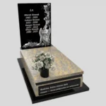 Nagrobek pojedynczy z granitu CK 144 zdjęcie 35