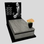 Nagrobek pojedynczy z granitu CK 130 zdjęcie 36