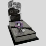 Nagrobek pojedynczy z granitu CK 138 zdjęcie 38