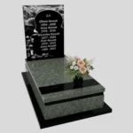 Nagrobek pojedynczy z granitu CK 133 zdjęcie 38