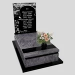 Nagrobek pojedynczy z granitu CK 133 zdjęcie 39