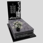 Nagrobek pojedynczy z granitu CK 144 zdjęcie 39