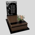 Nagrobek pojedynczy z granitu CK 133 zdjęcie 42