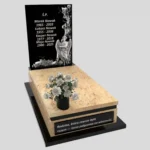 Nagrobek pojedynczy z granitu CK 144 zdjęcie 42