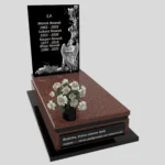 Nagrobek pojedynczy z granitu CK 144 zdjęcie 43