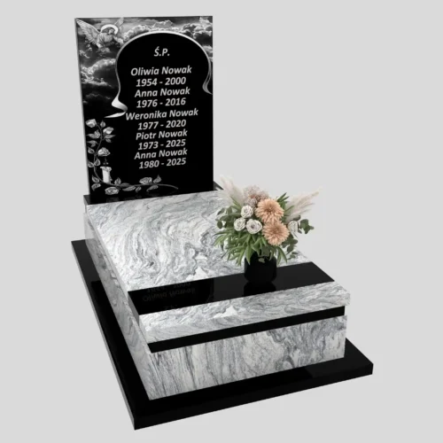 Nagrobki Warszawa-Nagrobek pojedyncze CK 133 wzór 27