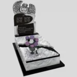 Nagrobek pojedynczy z granitu CK 138 zdjęcie 44