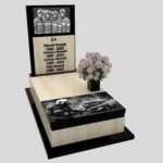 Nagrobek pojedynczy dla strażaków z granitu CK 152 zdjęcie 30