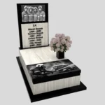 Nagrobek pojedynczy dla strażaków z granitu CK 152 zdjęcie 33