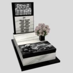 Nagrobek pojedynczy dla strażaków z granitu CK 152 zdjęcie 37