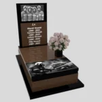 Nagrobek pojedynczy dla strażaków z granitu CK 152 zdjęcie 42