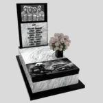 Nagrobek pojedynczy dla strażaków z granitu CK 152 zdjęcie 44