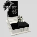 Nagrobek pojedynczy z granitu CK 145 zdjęcie 36