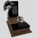 Nagrobek pojedynczy z granitu CK 145 zdjęcie 41