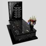 Nagrobek pojedynczy z granitu CK 129 zdjęcie 31