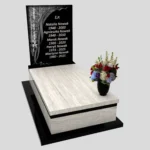 Nagrobek pojedynczy z granitu CK 129 zdjęcie 34